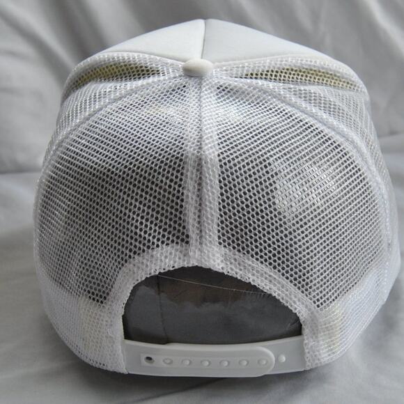 The Winston Vintage White Snap Back Trucker Hat - Picture 4 of 11